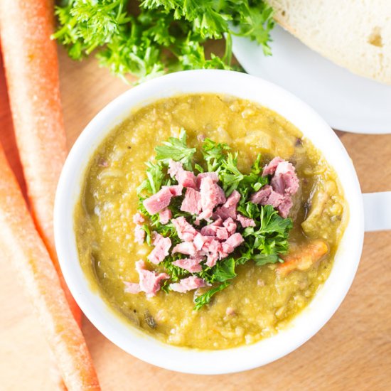 Slow-Cooker Split Pea Soup