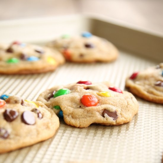 Bakery M&M Cookies