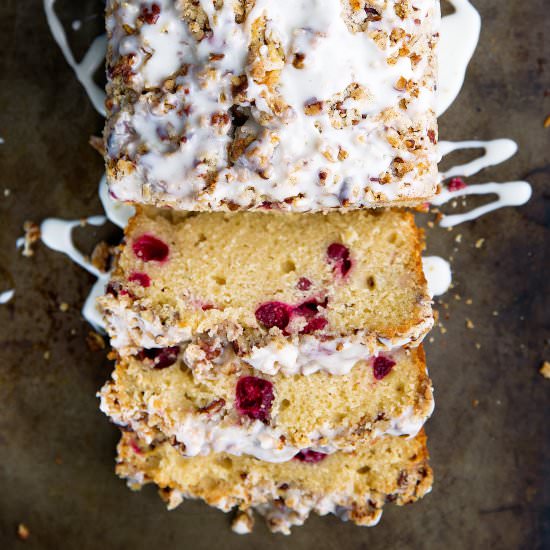 White Chocolate Cranberry Loaf