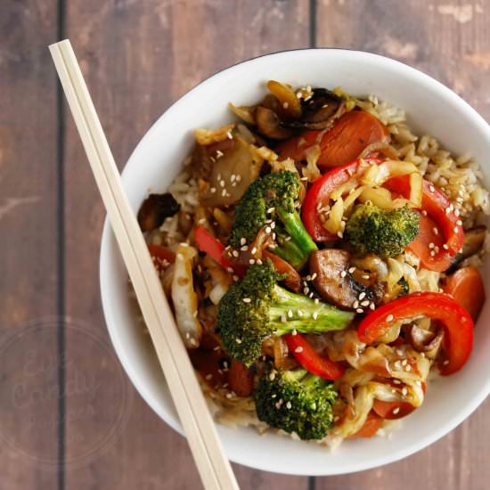 Healthy Chinese Vegetable Stir-Fry