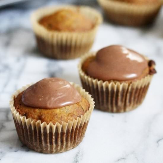 Chocolate Chip Banana Muffins