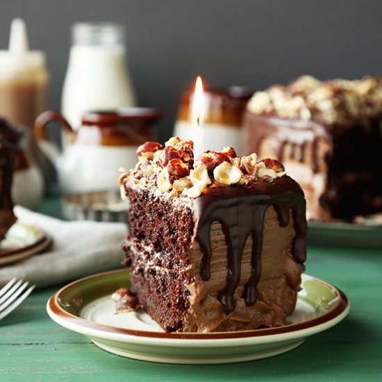 Chocolate Butterscotch Cake