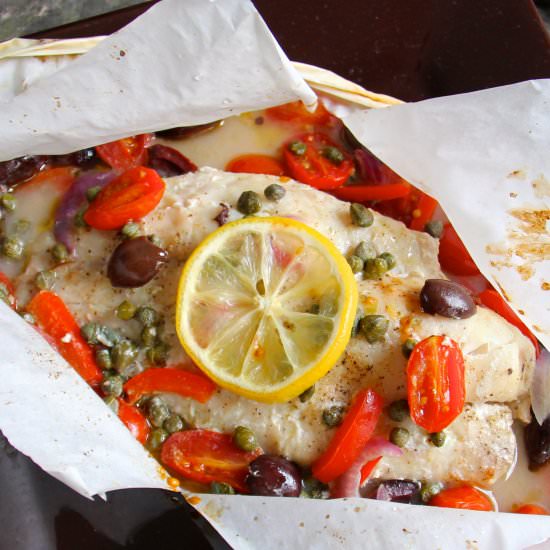 Mediterranean Fish en Papillote