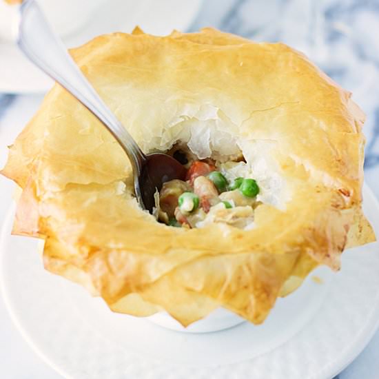 Skinny Chicken Pot Pie