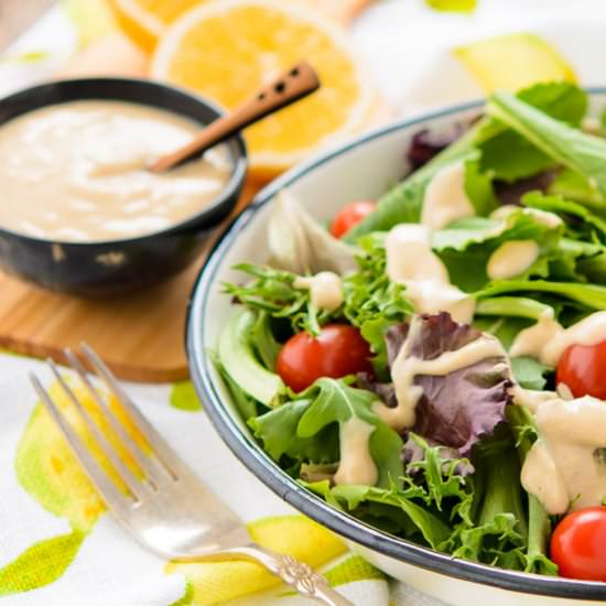 Meyer Lemon Tahini Dressing