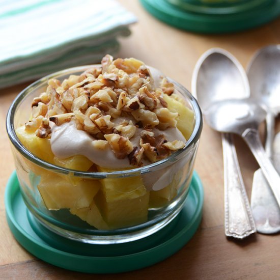 Pineapple and Cream Bowls