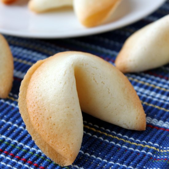 Homemade Fortune Cookies