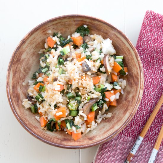 Kale & Ginger Fried Rice