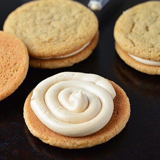 Peanut butter sandwich cookies