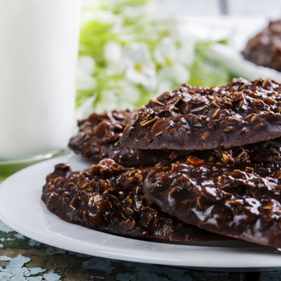 Chocolate Oat Cookies