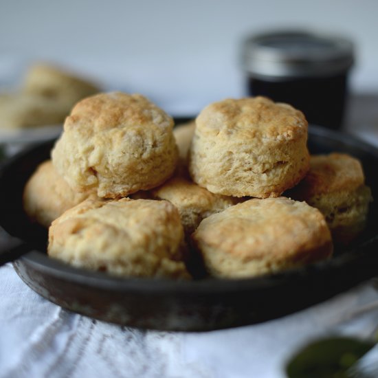 Vegan Coconut Cream Biscuits