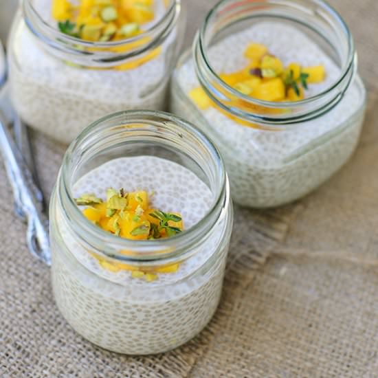 Mango Chia Pudding