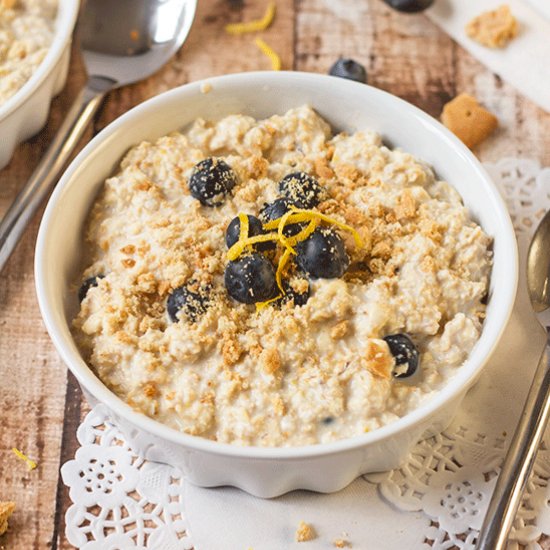 Lemon & Blueberry Overnight Oats