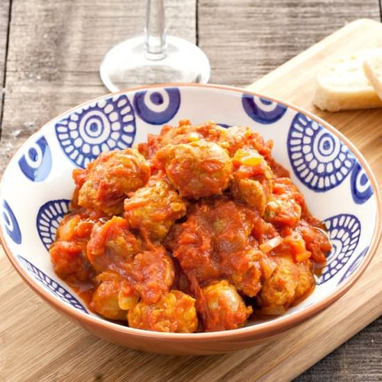 Chorizo en Salsa