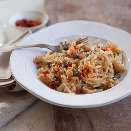 Calabrian Cauliflower Carbonara