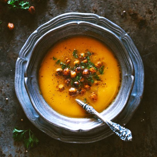 Coriander&Sweet Potato Soup