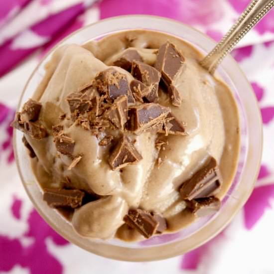 Chocolate PB Banana Ice