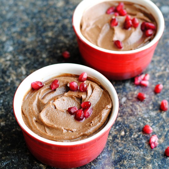 Dark Chocolate Avocado Mousse