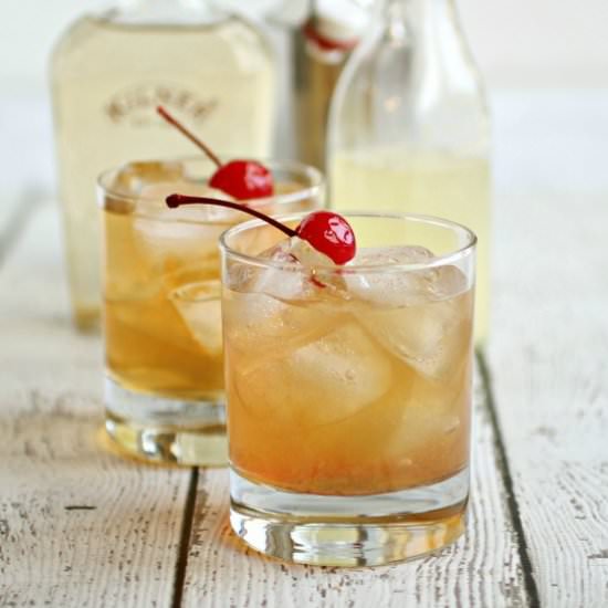 Bourbon, Apple and Ginger Sour