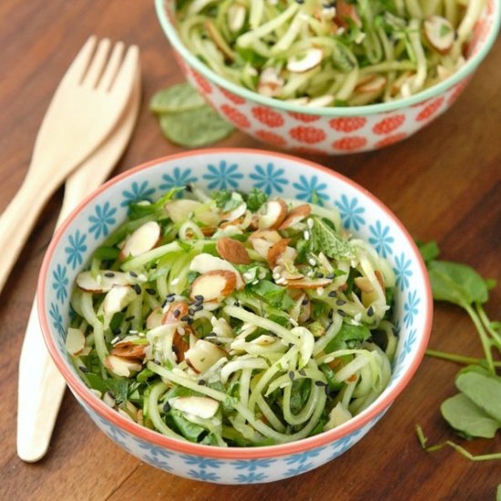 Cold Cucumber Noodle Salad