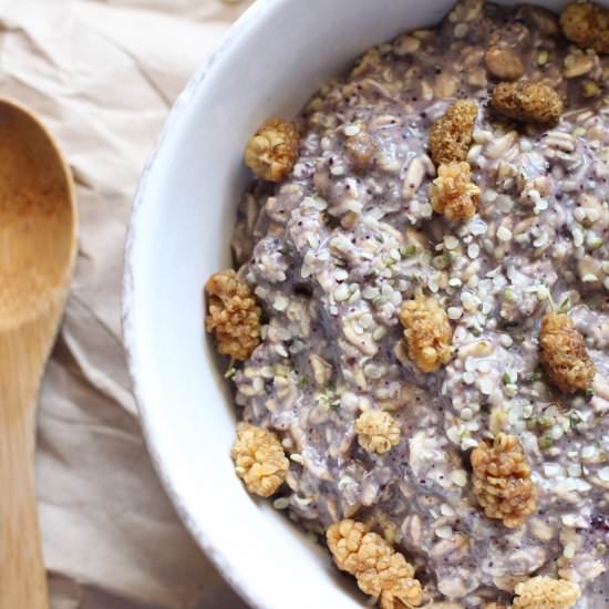 Acai Overnight Chia Oats