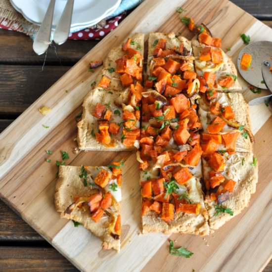 Roasted Butternut Squash Flatbread