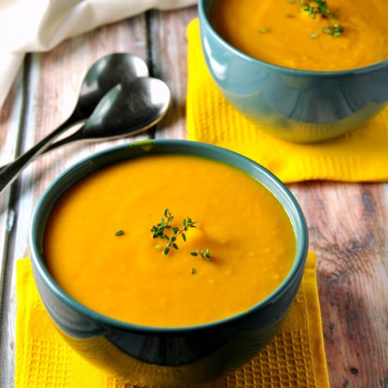 Family Favorite Carrot-Ginger Soup