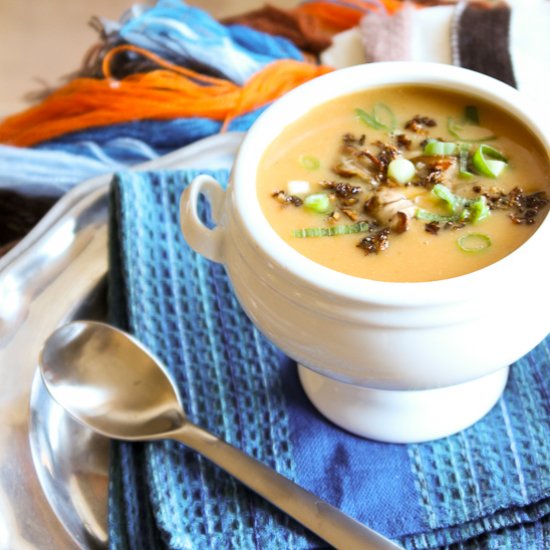 Potato, Carrot and Lentil Soup