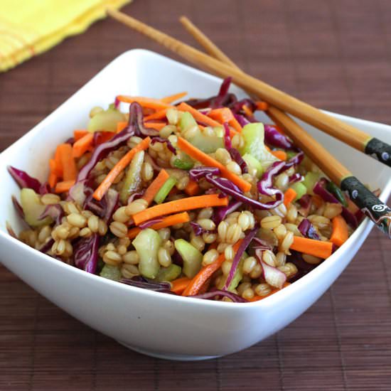 Asian Wheat Berry Salad