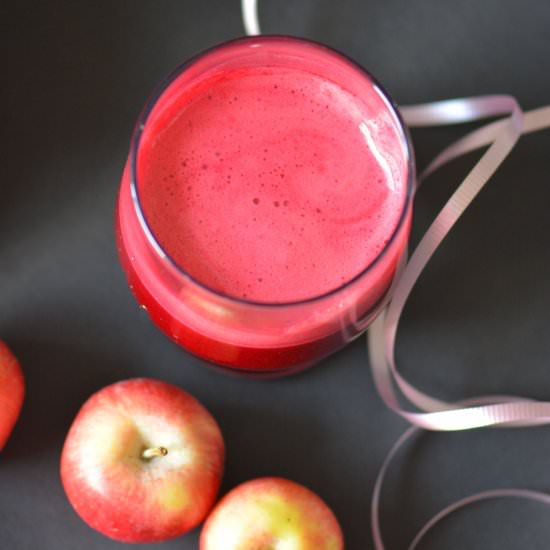 Beet Root and Apple Juice