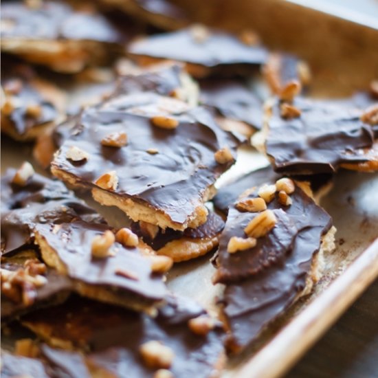 Ritz Cracker Toffee