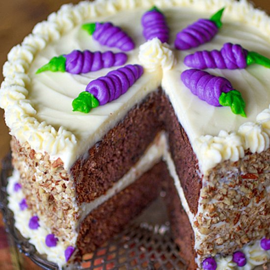 Purple Carrot Cake