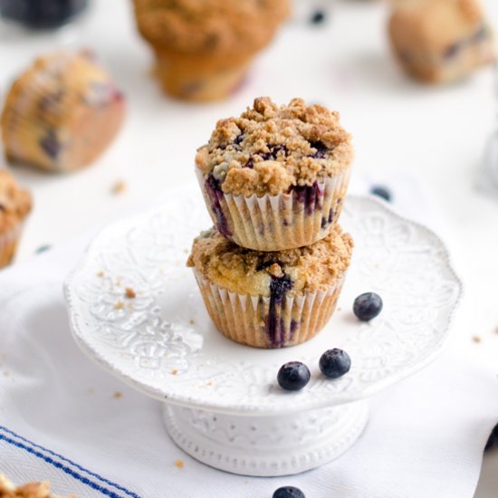 Blueberry Muffin with Streusel