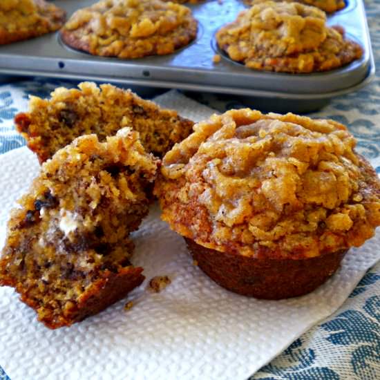 Banana-Walnut Muffins