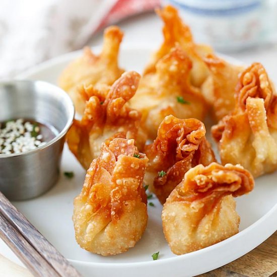 Chicken wontons