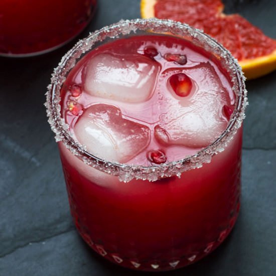 Pomegranate Grapefruit Gin Cocktail