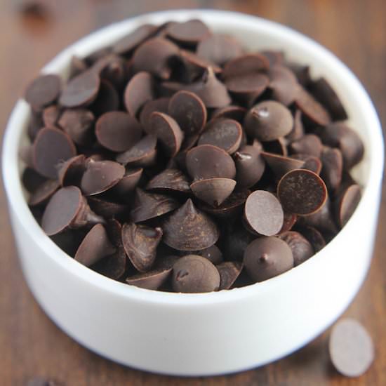 Healthy Homemade Chocolate Chips