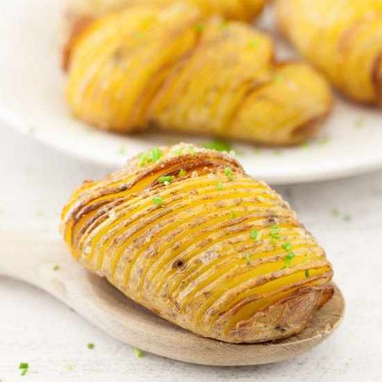 Hasselback potatoes