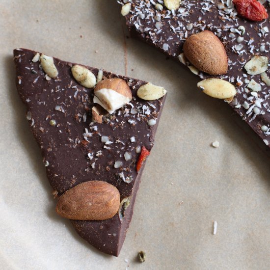 Dark Chocolate Superfood Bark