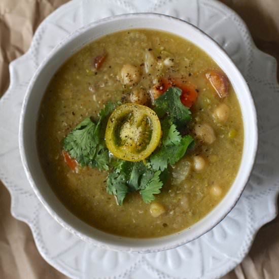 Plant Strong Veggie Soup