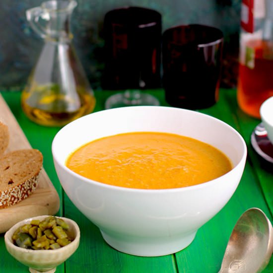 Creamy Multi Roasted Pepper Soup