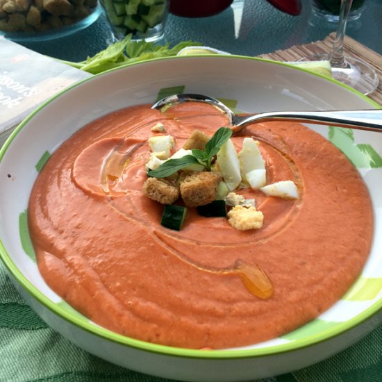 Jane Grigson’s Gazpacho