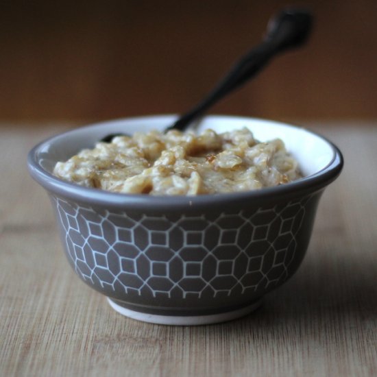 Maple and Brown Sugar Oatmeal