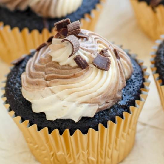 Mudslide Cupcakes