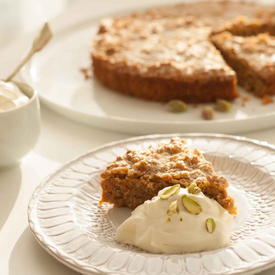 Gluten Free Carrot & Almond Cake