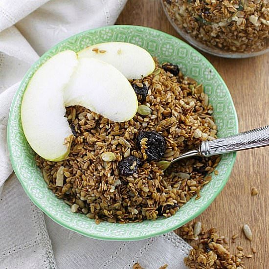 Flaxseed granola