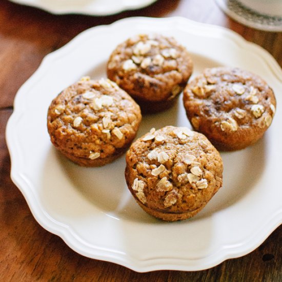 Maple-Sweetened Pumpkin Muffins