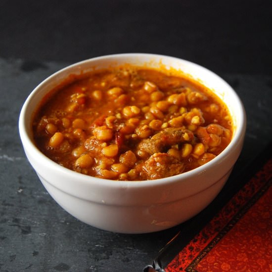 Persian Split Pea Stew