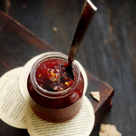 Pineapple Cranberry Chutney