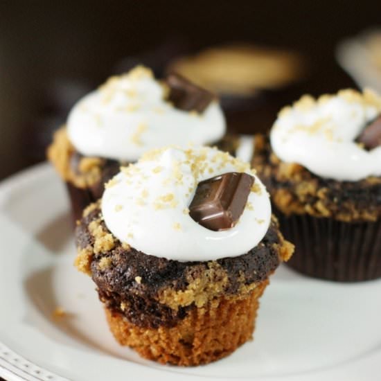 S’mores Cupcakes